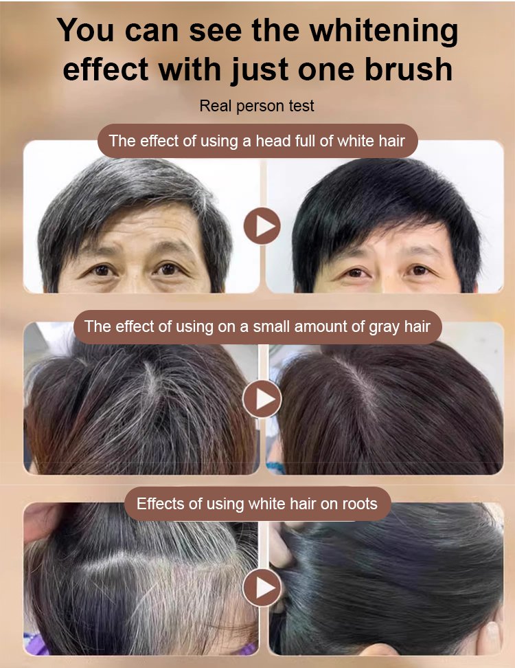 Soft Hair Dye Stick for Grey Coverage