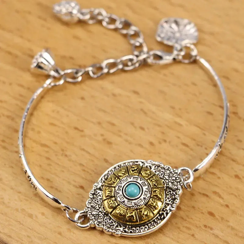 🔥Buy 1 Get 1 Free🔥 Rotating Lotus Bracelet with Six-Character Lucky Mantra
