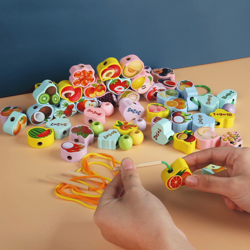 š„Educational Lacing Beads