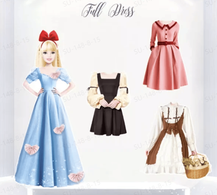 Magnetic Princess Dress-Up Setđ