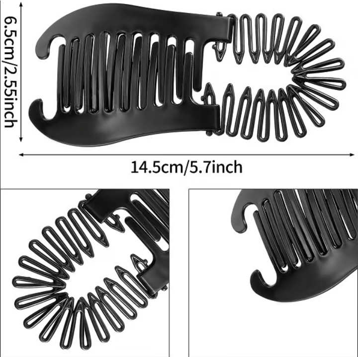 Flexible Interlocking Banana Clips(2 PCS/SET)