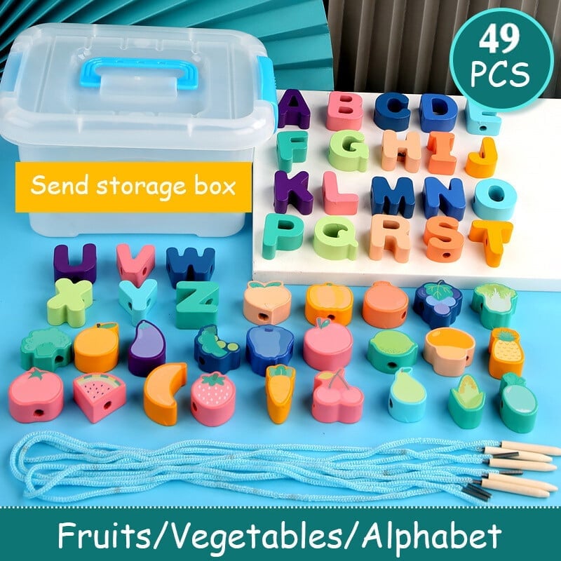 š„Educational Lacing Beads