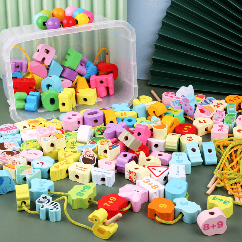 š„Educational Lacing Beads