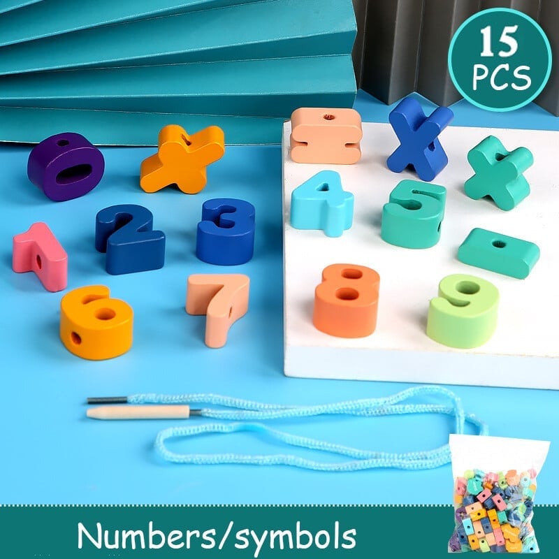 š„Educational Lacing Beads