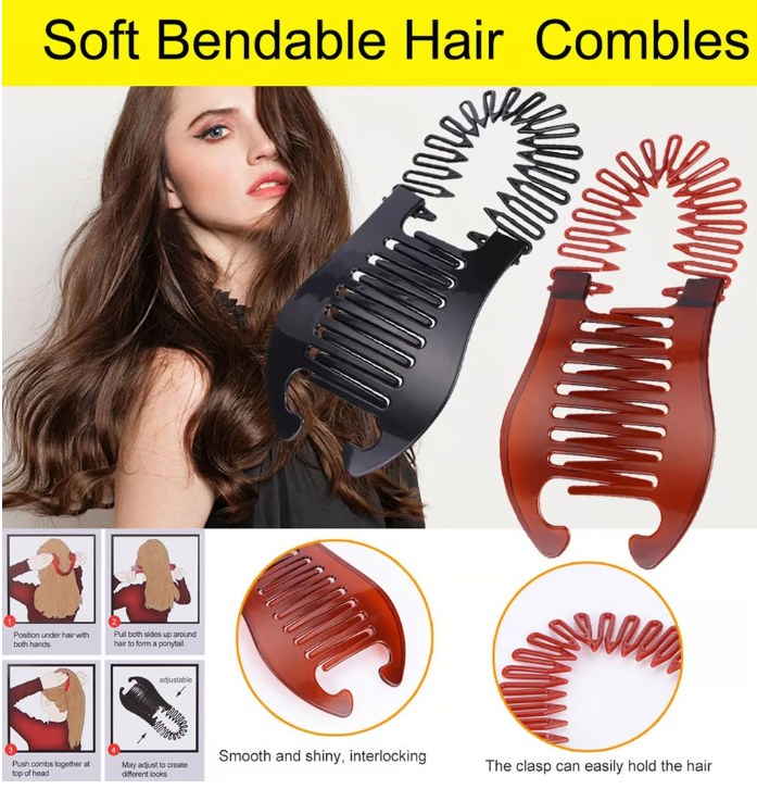 Flexible Interlocking Banana Clips(2 PCS/SET)