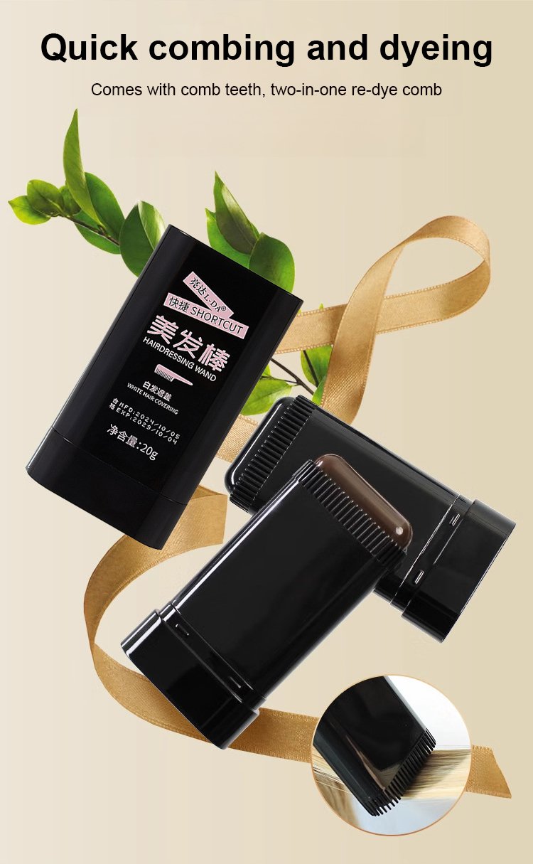 Soft Hair Dye Stick for Grey Coverage