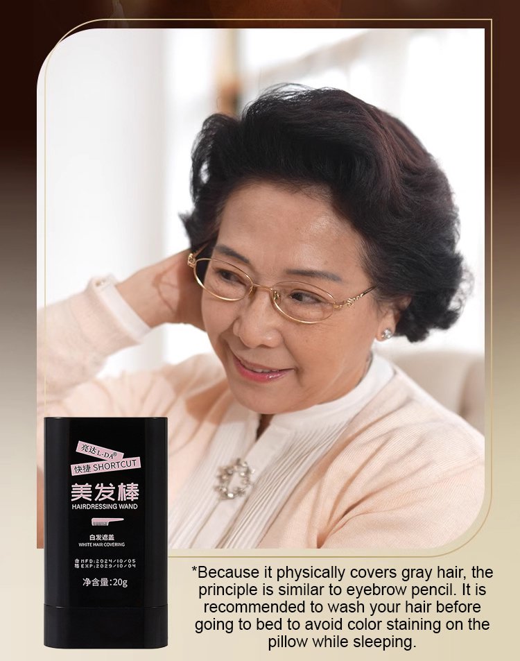 Soft Hair Dye Stick for Grey Coverage