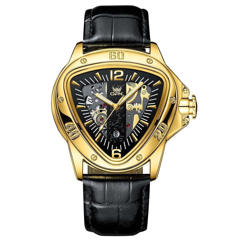 OPK Elite Axis™ – Luxury Triangle Dial Watch