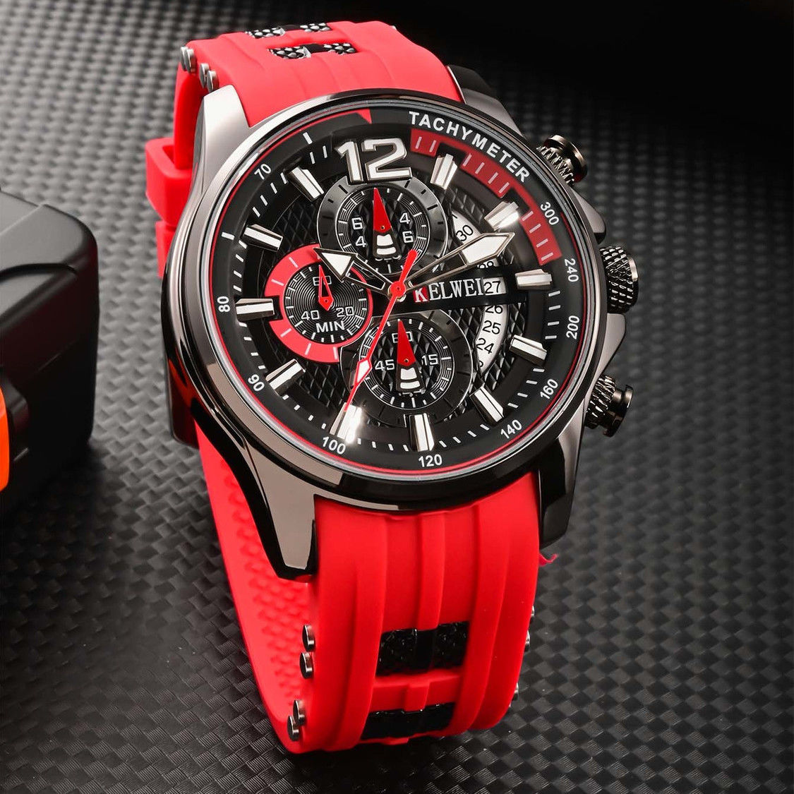 Kelwei Luxury Chronograph Sports Watch