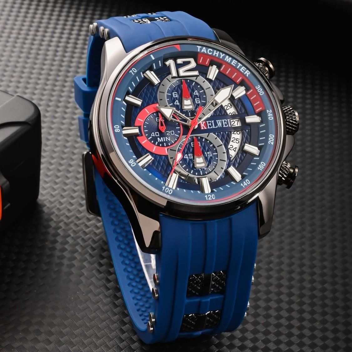 Kelwei Luxury Chronograph Sports Watch