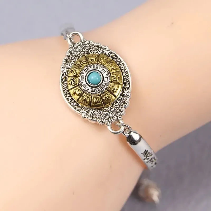 🔥Buy 1 Get 1 Free🔥 Rotating Lotus Bracelet with Six-Character Lucky Mantra