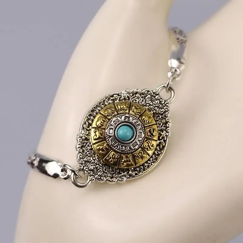 🔥Buy 1 Get 1 Free🔥 Rotating Lotus Bracelet with Six-Character Lucky Mantra