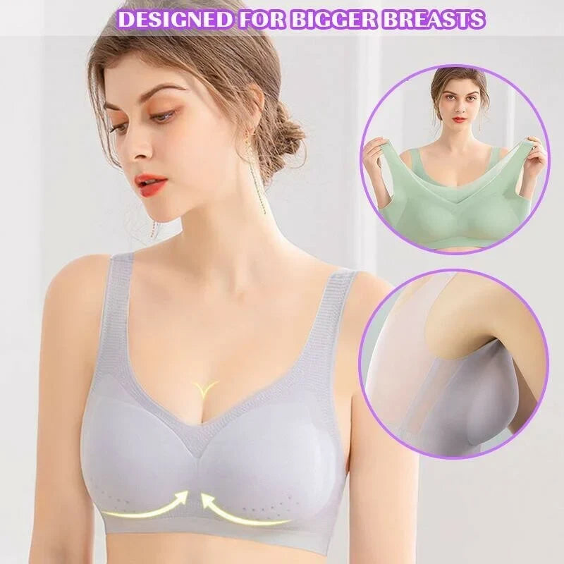 š„Ultra-thin Ice Silk Bra