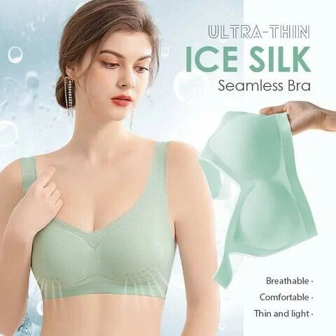 š„Ultra-thin Ice Silk Bra