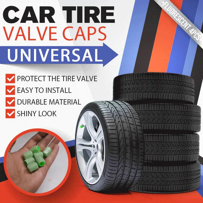 Car luminous tire cap