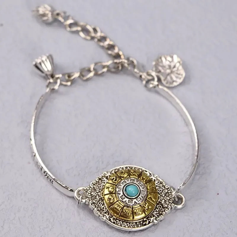 🔥Buy 1 Get 1 Free🔥 Rotating Lotus Bracelet with Six-Character Lucky Mantra