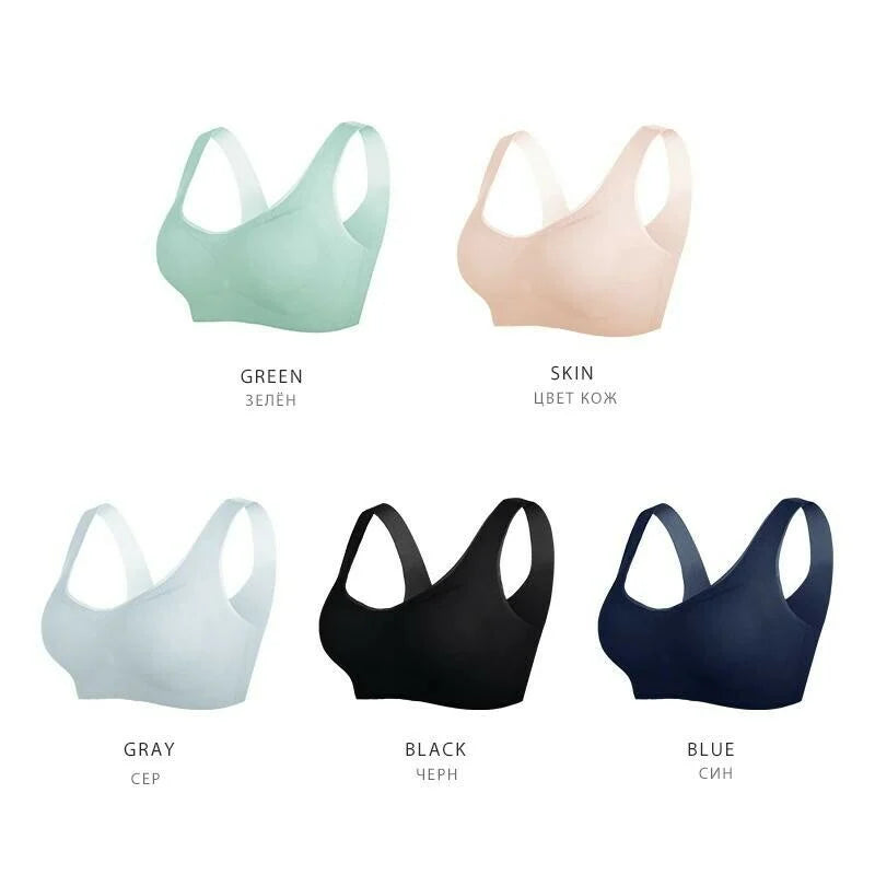 š„Ultra-thin Ice Silk Bra