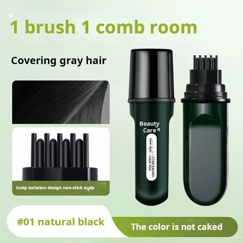 💇♀️Buy 1 Get 1 Free✨ 10-Second Root Rescue! Gray Coverage Hair Pen - Instant Youth in a Click! ✨