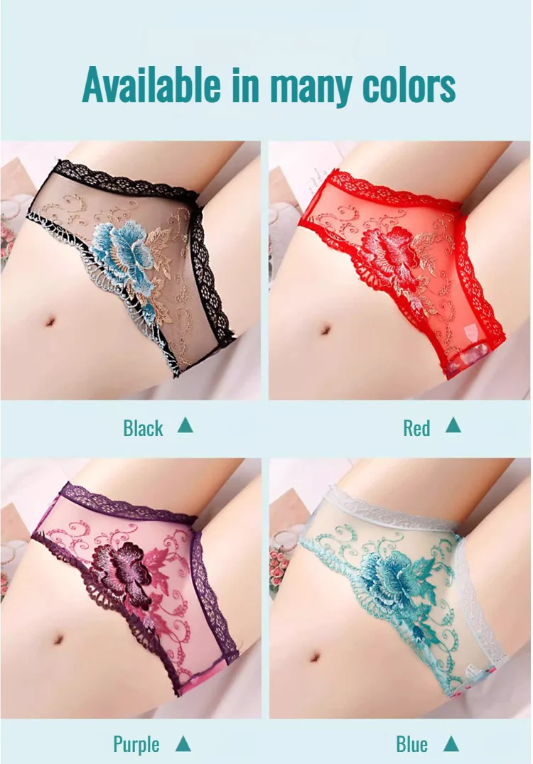 Women's Lace Panties-4PCS-চার পিস