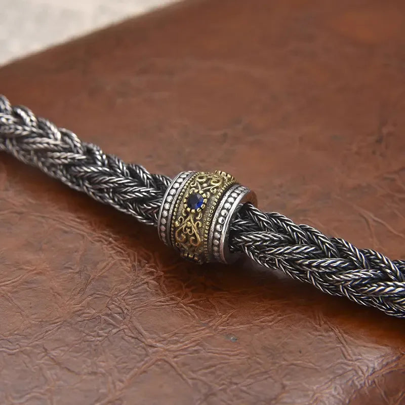 Hand-woven square beaded high quality bracelet