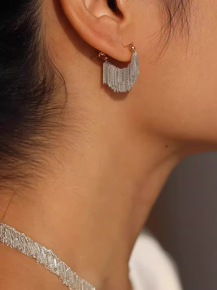 đWaterfall flowsue earringsđ