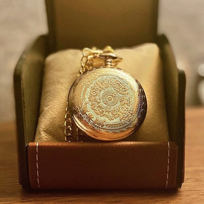 TO MY SON/ DAUGHTER/ DAD" Quartz Pocket Chain Watch
