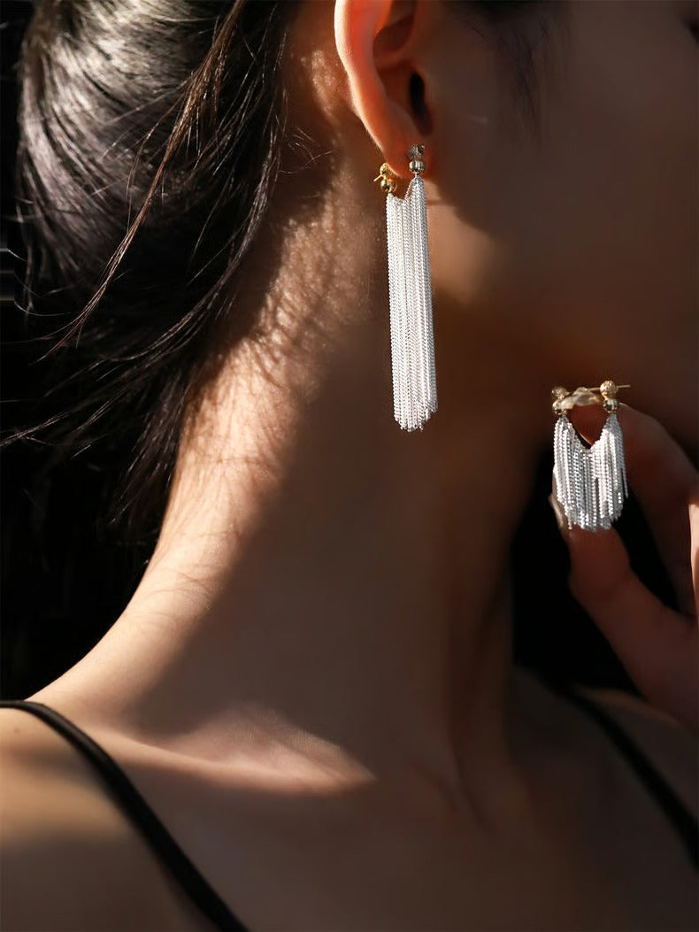 đWaterfall flowsue earringsđ