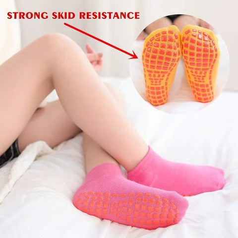 ⏰Non Slip Socks for Kids and Adults- 5 PAIRS