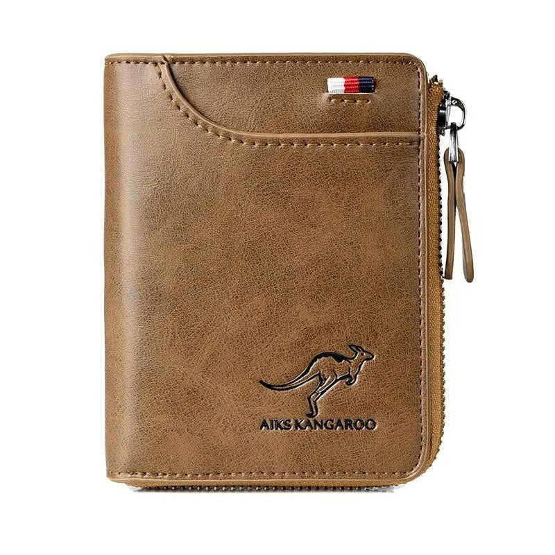 Men Wallet Zipper Purse ( RFID PROTECTED )-🔥50%OFF🔥-Limited Time Offer