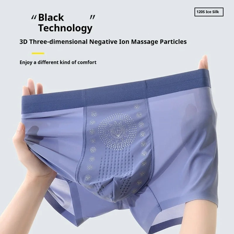 Ice Silk Traceless Antibacterial Men's Underwear