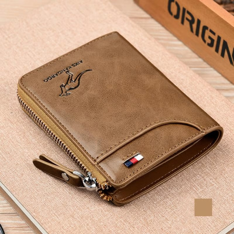 Men Wallet Zipper Purse ( RFID PROTECTED )-🔥50%OFF🔥-Limited Time Offer