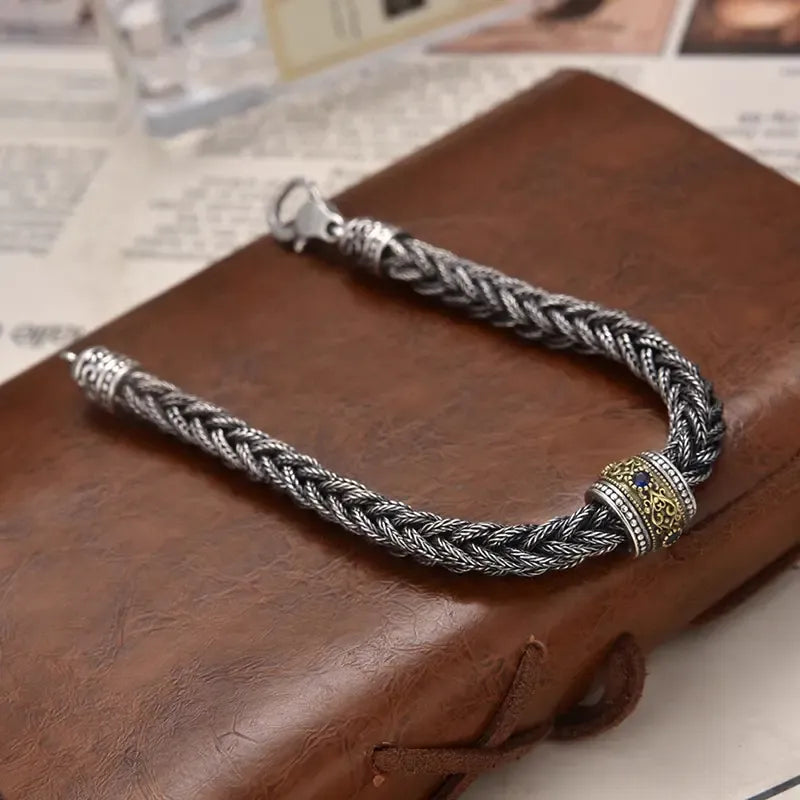 Hand-woven square beaded high quality bracelet