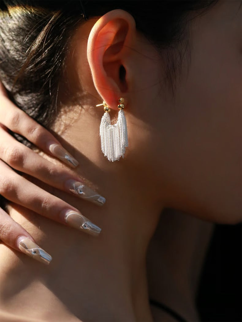 đWaterfall flowsue earringsđ