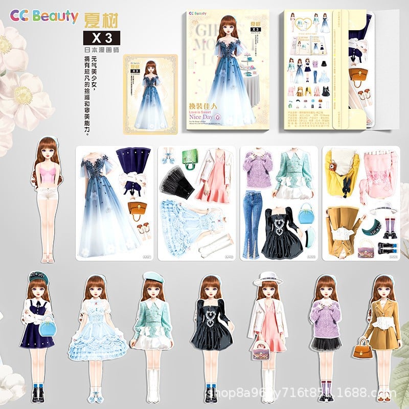 Magnetic Princess Dress-Up Set💕