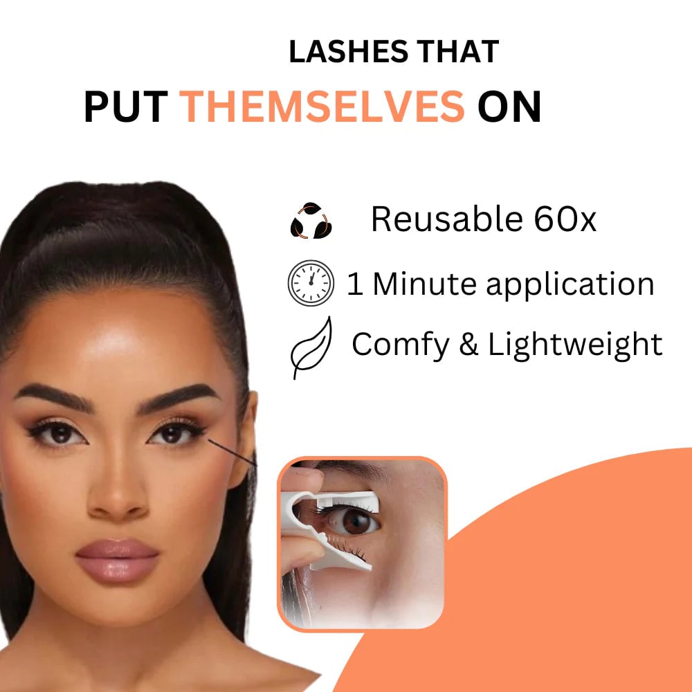 49% OFF - Premium Magnetic Eyelashes | Easy, Quick, Safe!