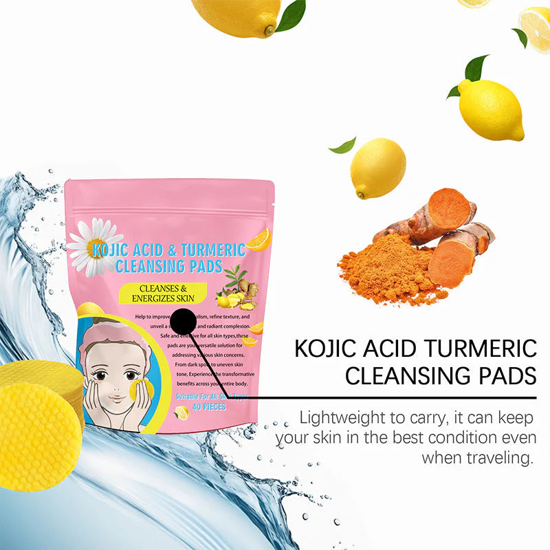 💥Buy more save more💥 Turmeric Kojic Acid Cleansing Pads