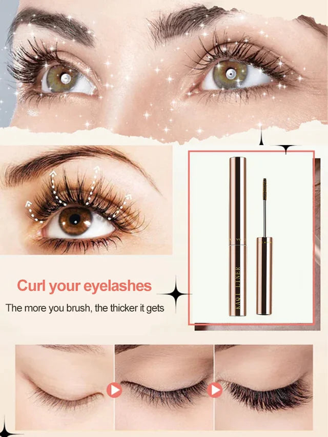 Waterproof fiber long curl fine brush quick drying mascara🔥Buy 1 Get 1 Free🔥