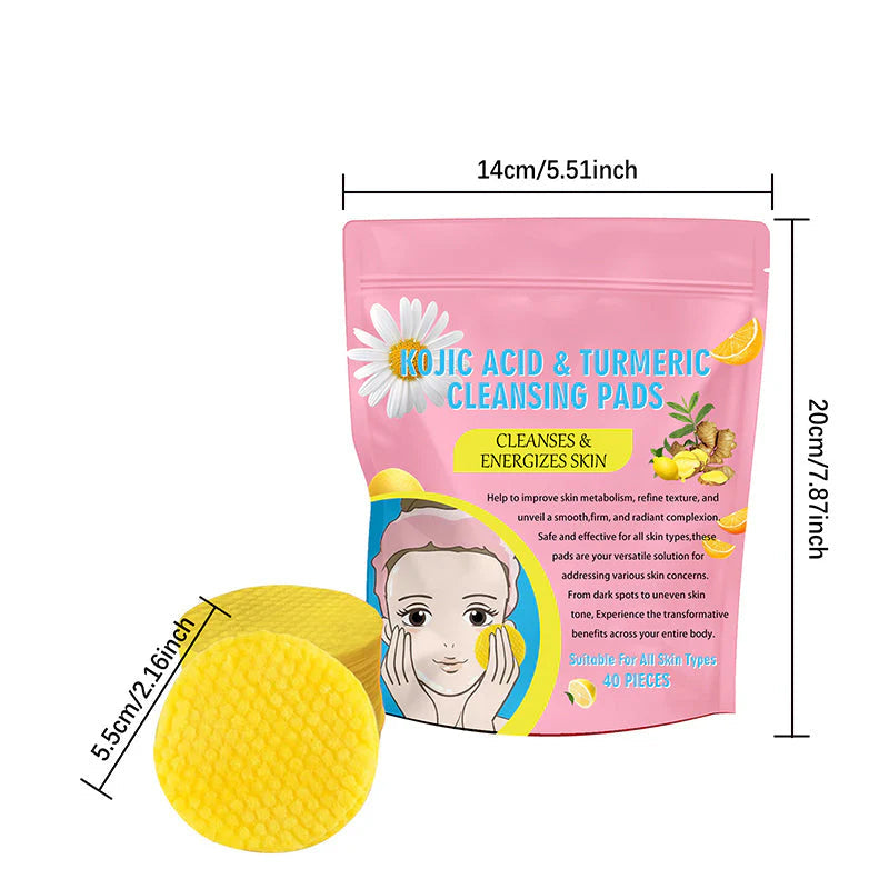 💥Buy more save more💥 Turmeric Kojic Acid Cleansing Pads