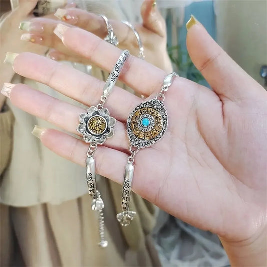 🔥Buy 1 Get 1 Free🔥 Rotating Lotus Bracelet with Six-Character Lucky Mantra
