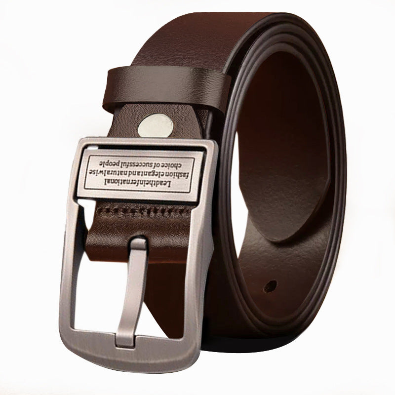 🎁[Practical Gift For Him] Men's Business Leather Belt