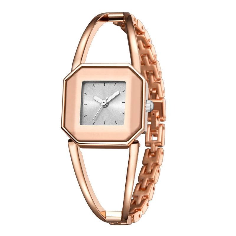 Fashion square dial quartz watch