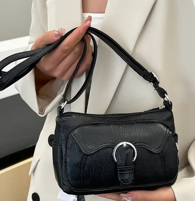 Women's large capacity multi-pocket bag