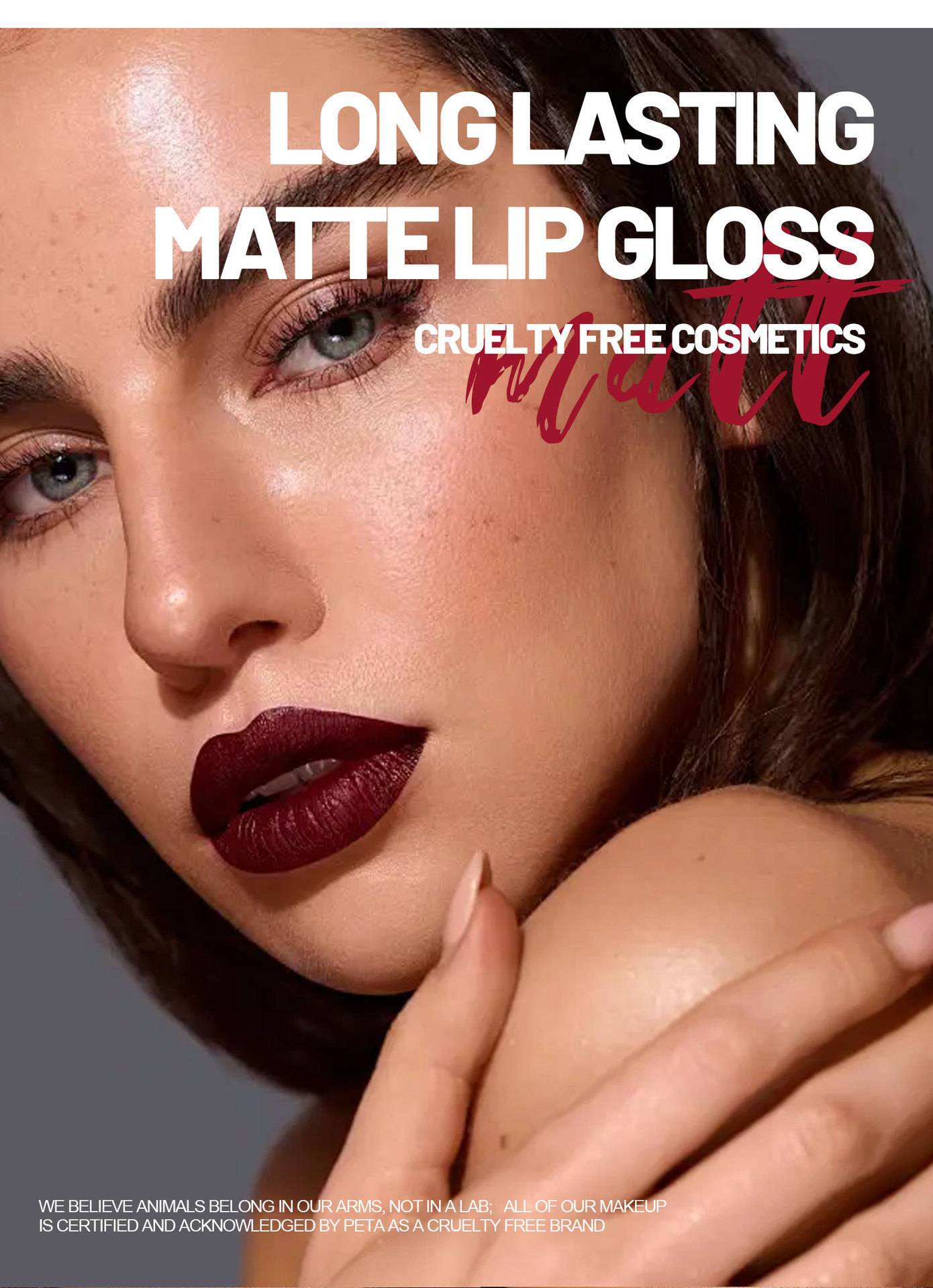 8pcs waterproof lip gloss set