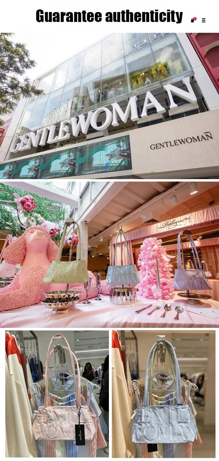 Satin embroidery one-shoulder fashionable ballet underarm bag