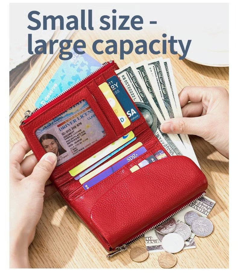 ⏰Unisex Pebble Leather Wallet🔥