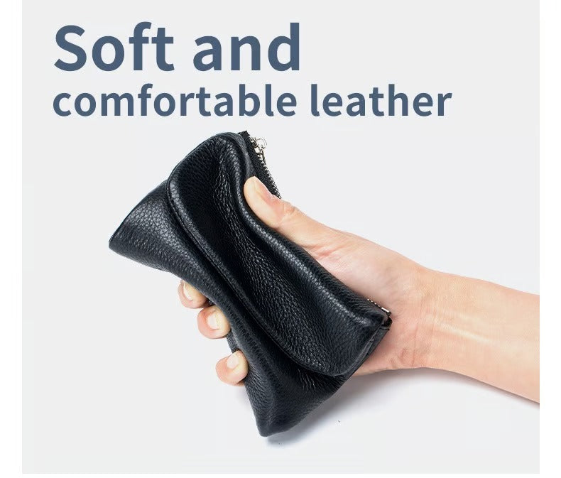 ⏰Unisex Pebble Leather Wallet🔥