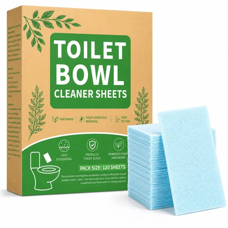 🚽 50% OFF NOW! ✨ Quick-Dissolving Toilet Cleaning Sheets – Fresh, Easy & Effective Cleaning