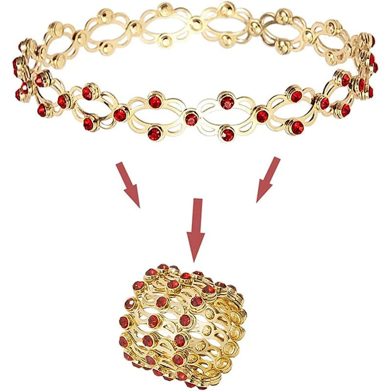 Transformable bracelet with sparkling CZ charm🎁