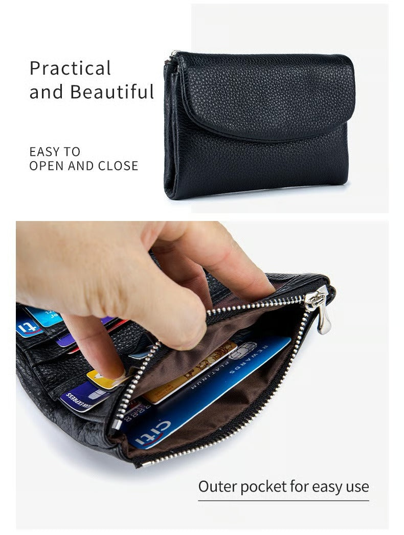 ⏰Unisex Pebble Leather Wallet🔥