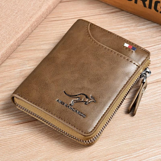 Men Wallet Zipper Purse ( RFID PROTECTED )-🔥50%OFF🔥-Limited Time Offer